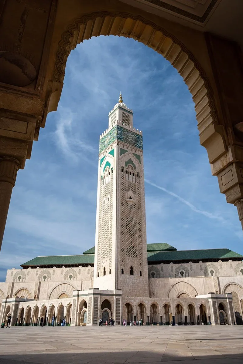 Hassan II Mosque, Casablanca, home of NeoSkills Academy